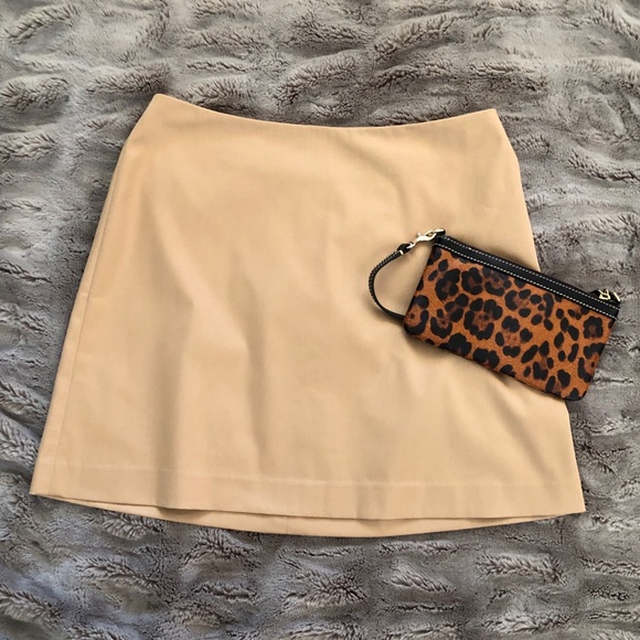 The Limited Dresses & Skirts - The Limited tan mini skirt, Sz 8